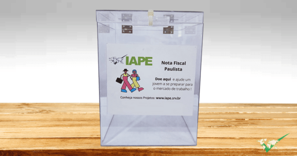 Urna da Nota Fiscal Paulista do IAPE